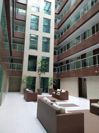 Confortável Flat com piscina de borda infinita na cobertura Cabedelo Exterior foto